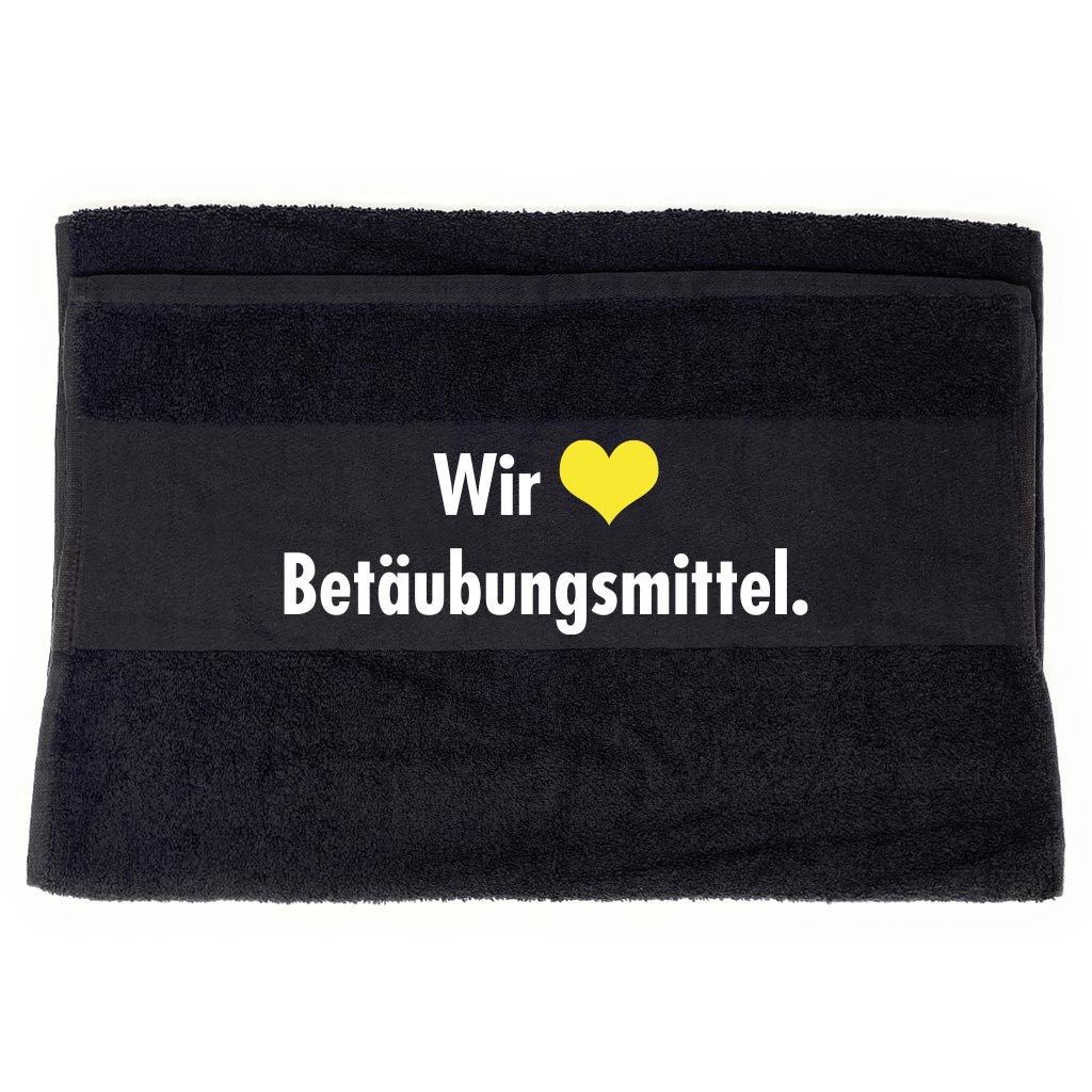 Betäubungsmittel - Handtuch aus Baumwolle, 100cm x 50cm