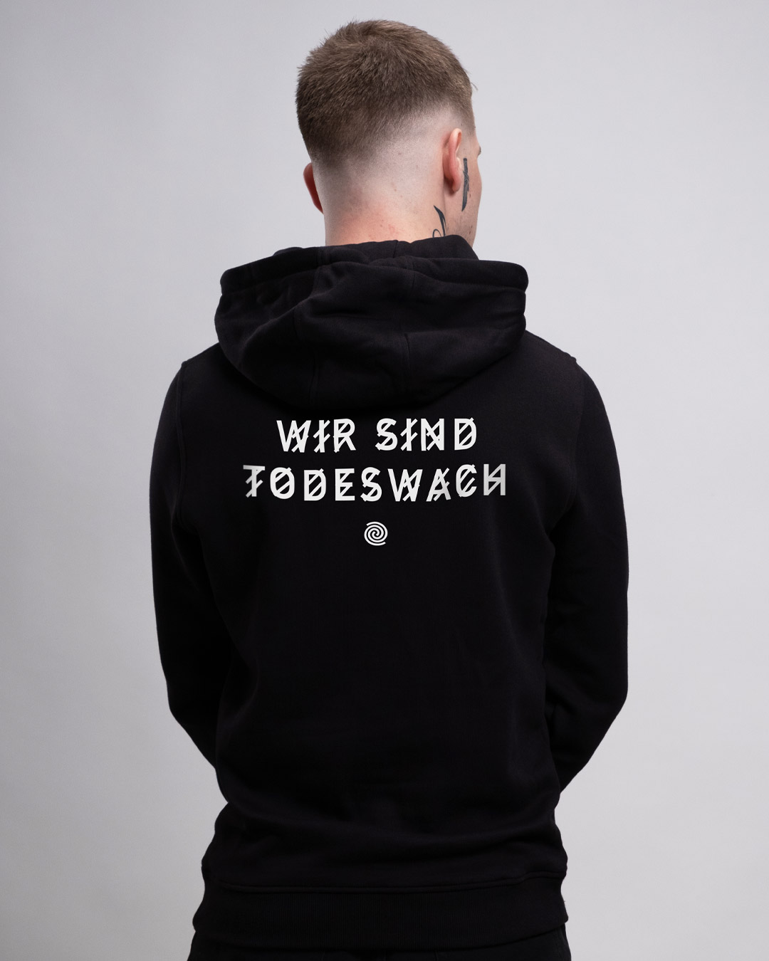 lebensmuede_hoodie_back_b Todeswach - Heavy Hoodie Boys