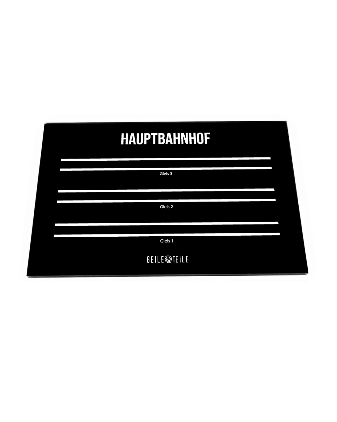 Hauptbahnhof - Acrylplatte von GeileTeile™
