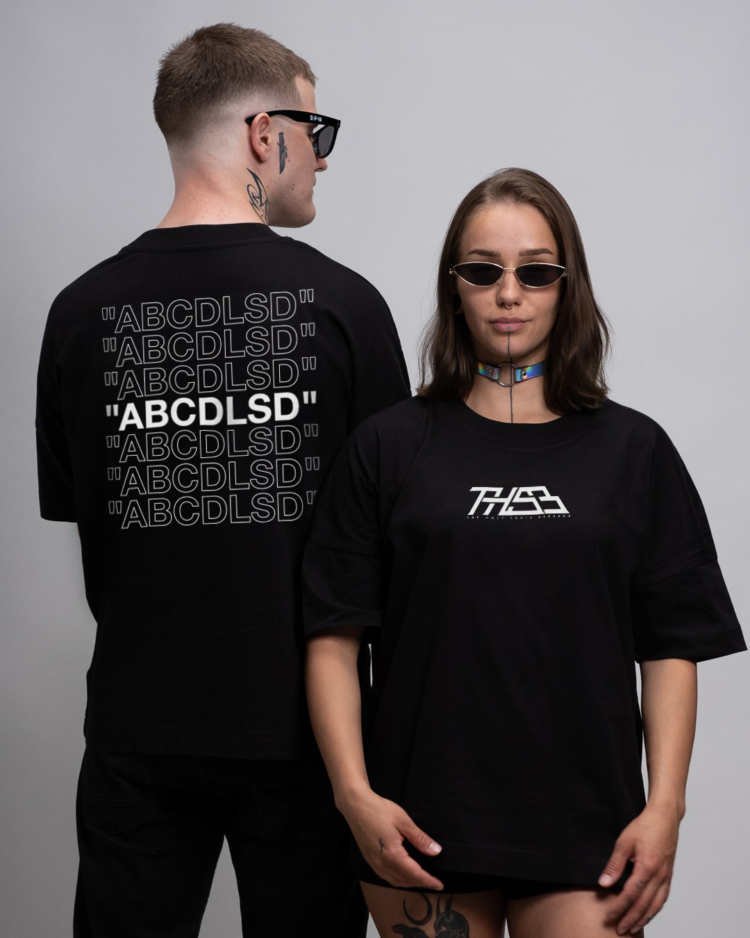 ovs_unisex_shirt ABCDLSD - Premium Oversize T-Shirt Unisex - THSB