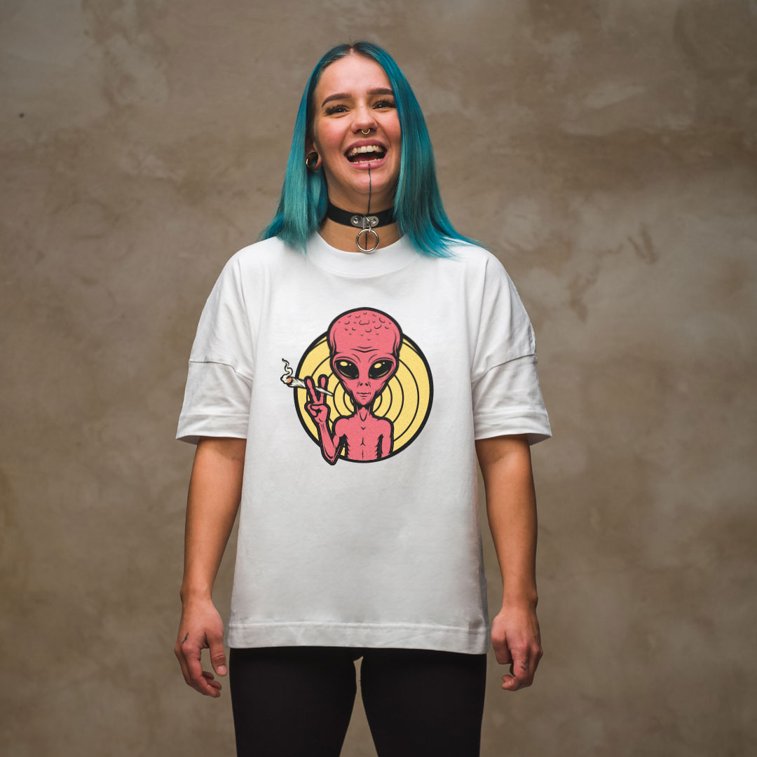 Alien - Premium Oversize T-Shirt