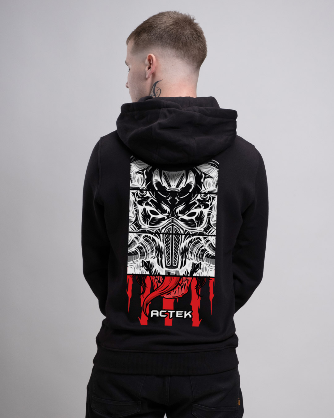 actek_Hoodie_Unisex_back_b ACTEK 2023 - Basic Hoodie Unisex