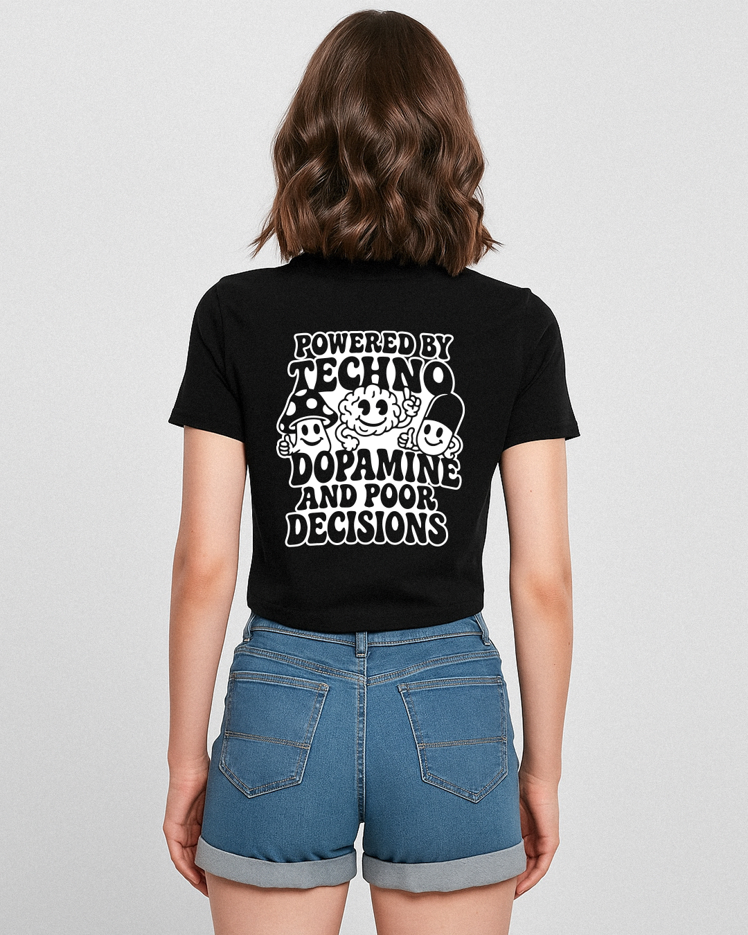 Powered - Cropped Tee