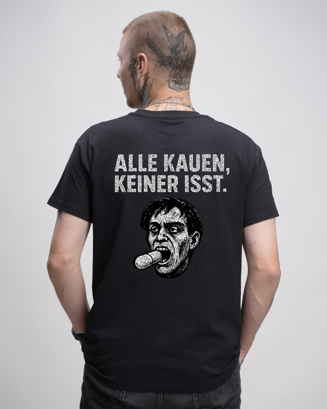 Alle kauen V2 - Herren Basic T-Shirt Alle kauen V2 - Herren Basic T-Shirt
