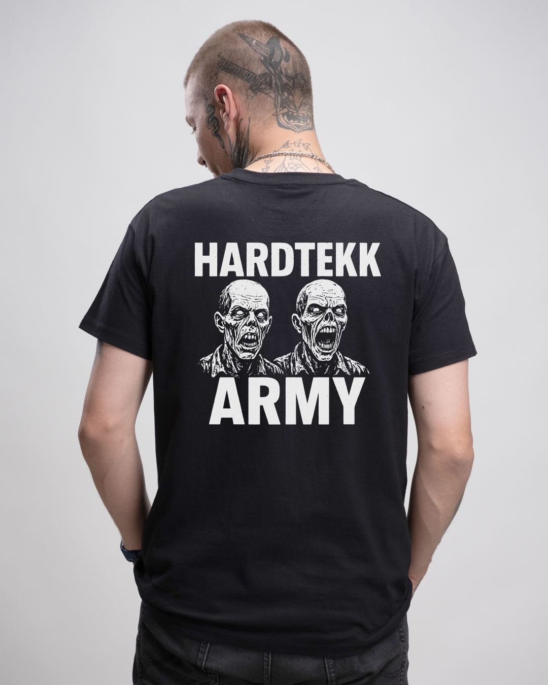 Hardtekk Army - Herren Basic T-Shirt