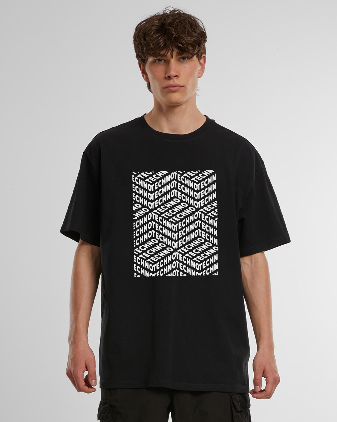 Techno Cubes - Oversize T-Shirt UNISEX