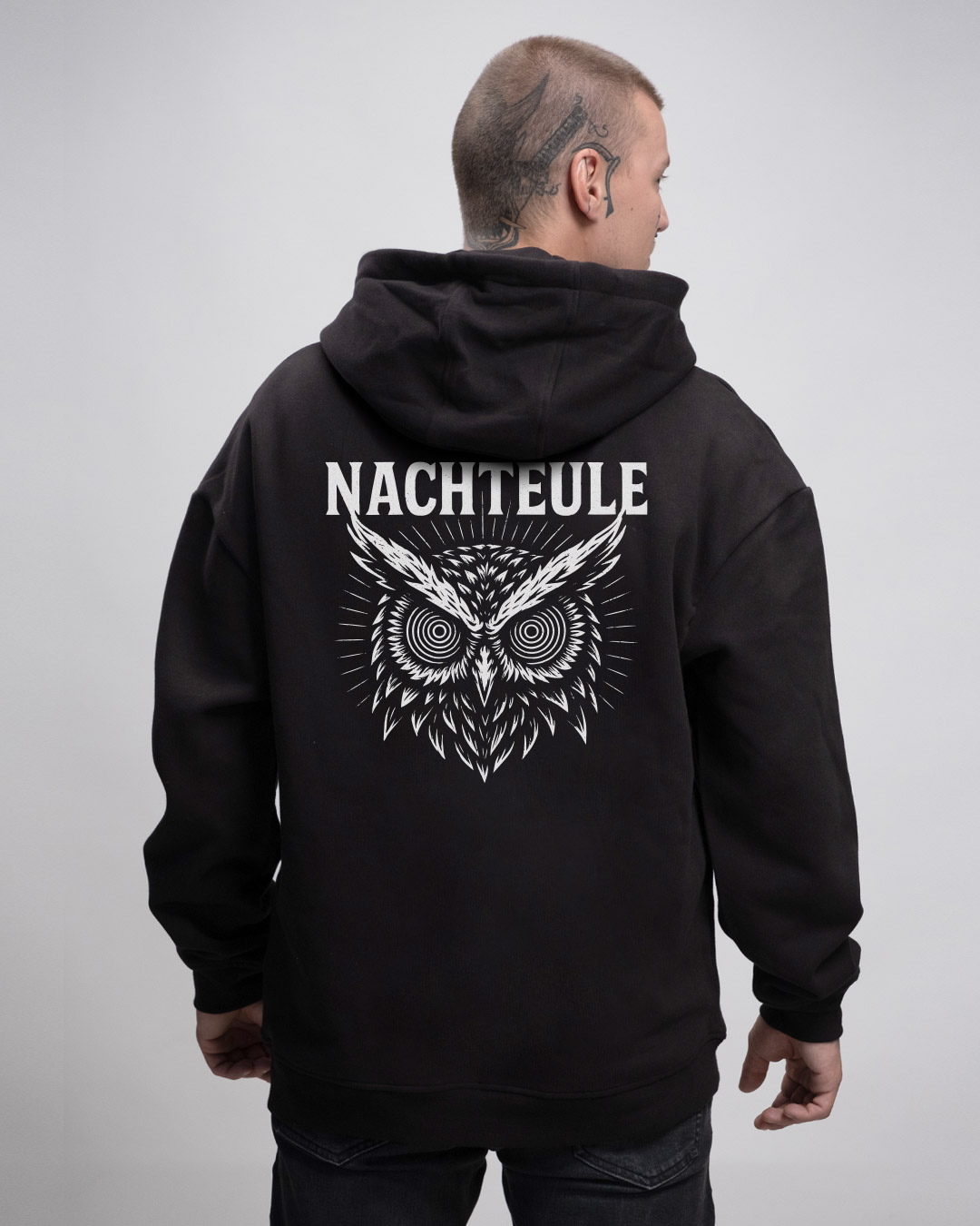 Nachteule - UNISEX Oversized Hoodie Nachteule - UNISEX Oversized Hoodie