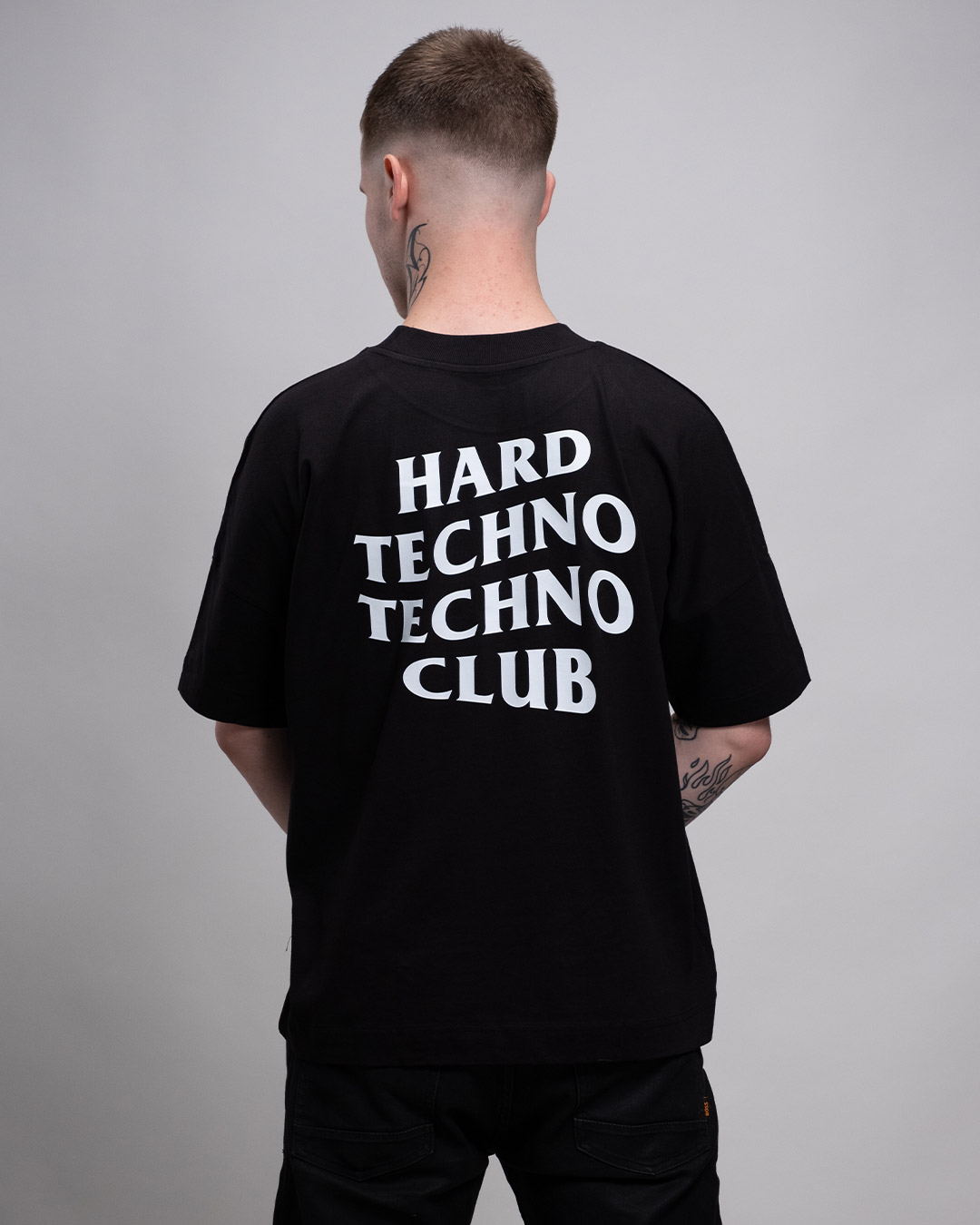 hardtechno_ovs_shirt_back_B Hardtechno Club - Premium Oversize T-Shirt Boys - MRY
