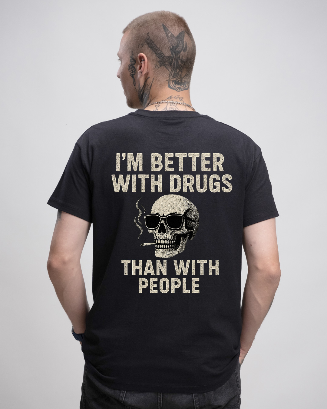 Better With Drugs - Herren Basic T-Shirt Better With Drugs - Herren Basic T-Shirt