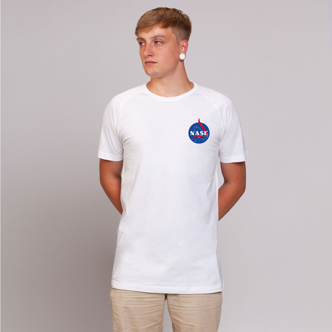 nase_longshirt_white Nase - Longshirt - Karl Linienfeld