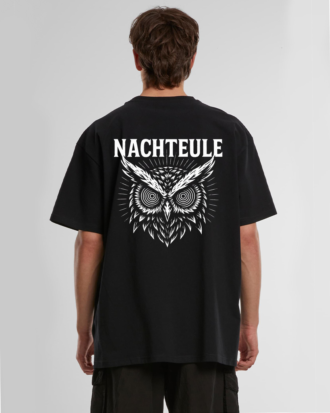 Nachteule - Oversize T-Shirt UNISEX Nachteule - Oversize T-Shirt UNISEX