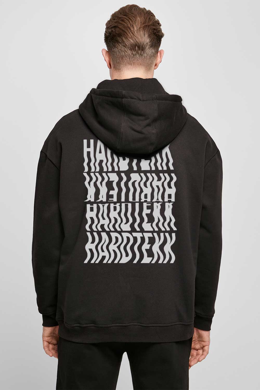 Hardtekk Scan - Oversized Hoodie