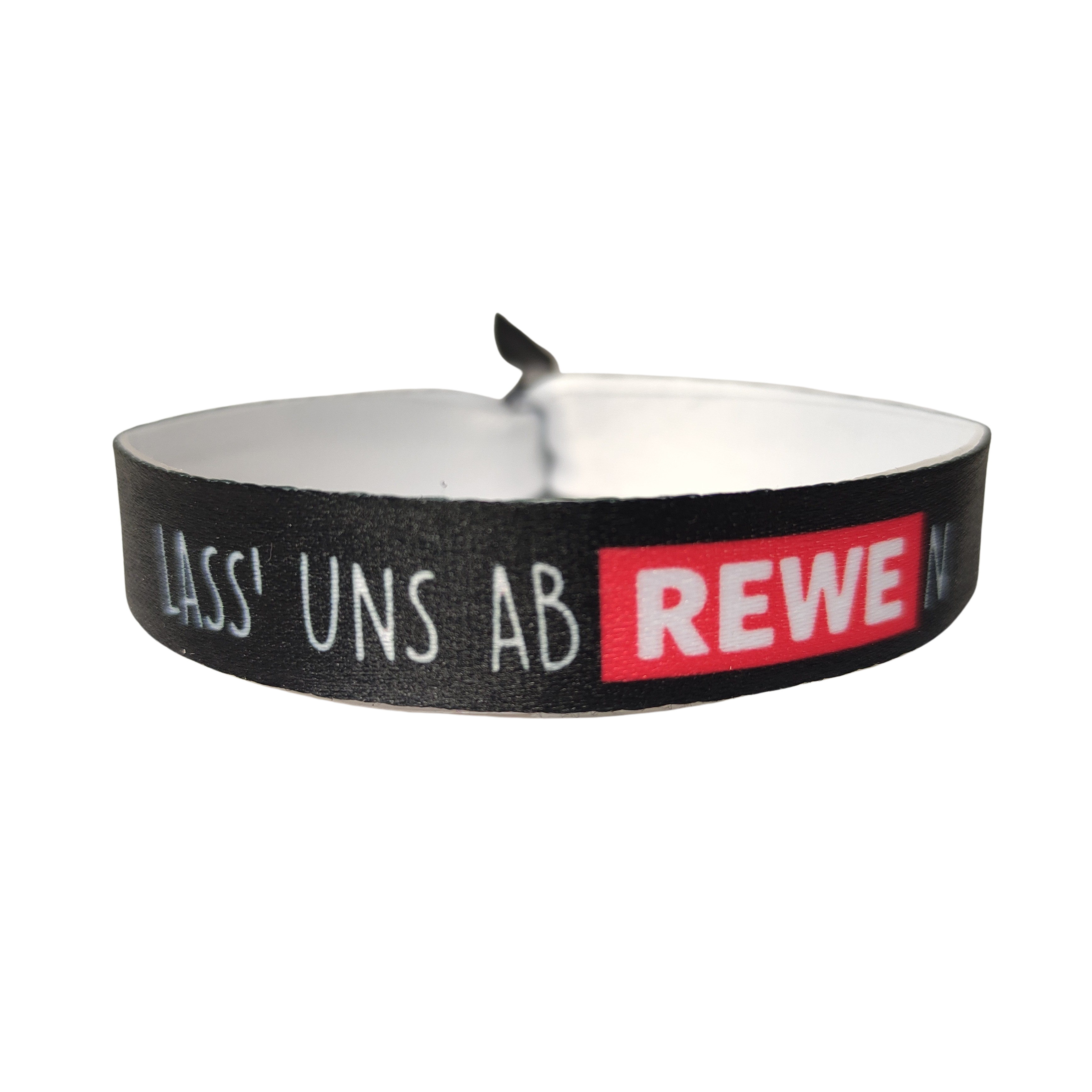Stoffbändchen - Lass uns Ab Rewen