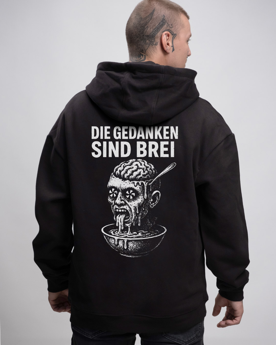 Die Gedanken sind Brei - UNISEX Oversized Hoodie Die Gedanken sind Brei - UNISEX Oversized Hoodie