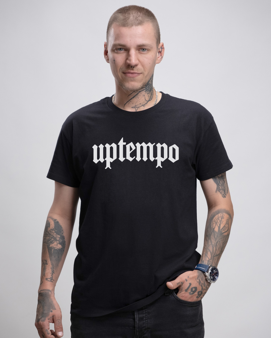 UPTEMPO - Herren Basic T-Shirt