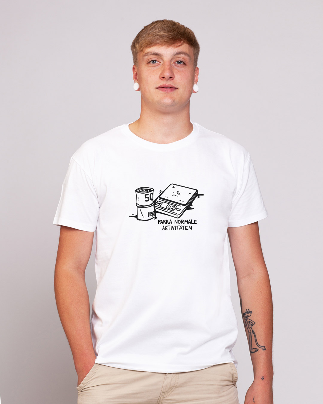 Parra Normal - Herren Ringspun Shirt - Junkie Tattoos
