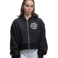 Crop-Sweatjacken