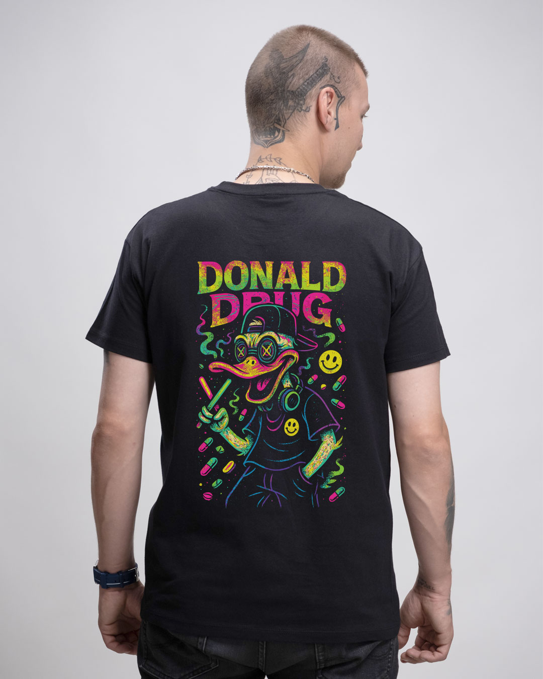 Donald Drug - Herren Basic T-Shirt