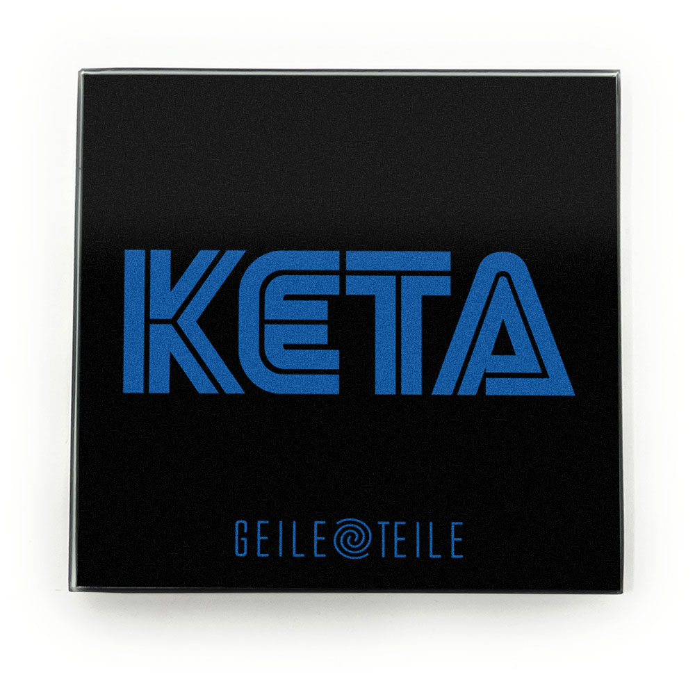 keta-einzeln Keta - Robustes Echtglas Brettchen, 10x10cm, kratzfest - Karl Linienfeld