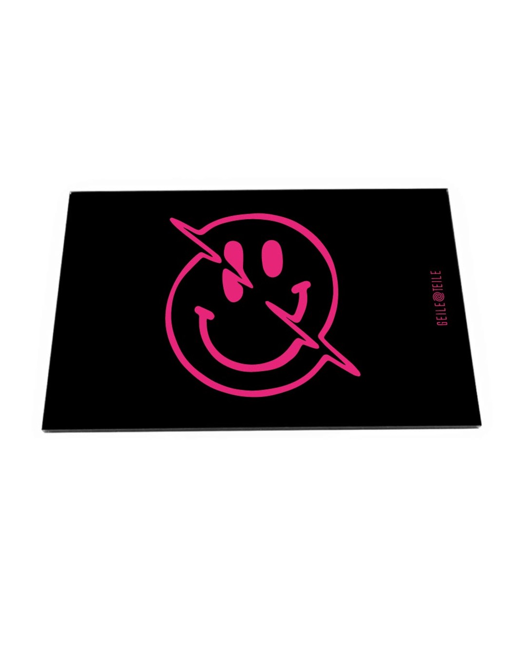 Pink Smiley Acrylplatte von GeileTeile™ Pink Smiley Acrylplatte von GeileTeile™