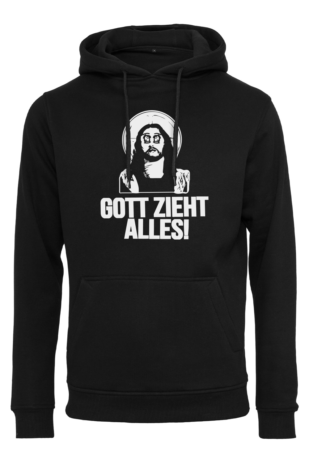 Gottzieht_Basic_hoody_front Gott zieht alles - Heavy Hoodie