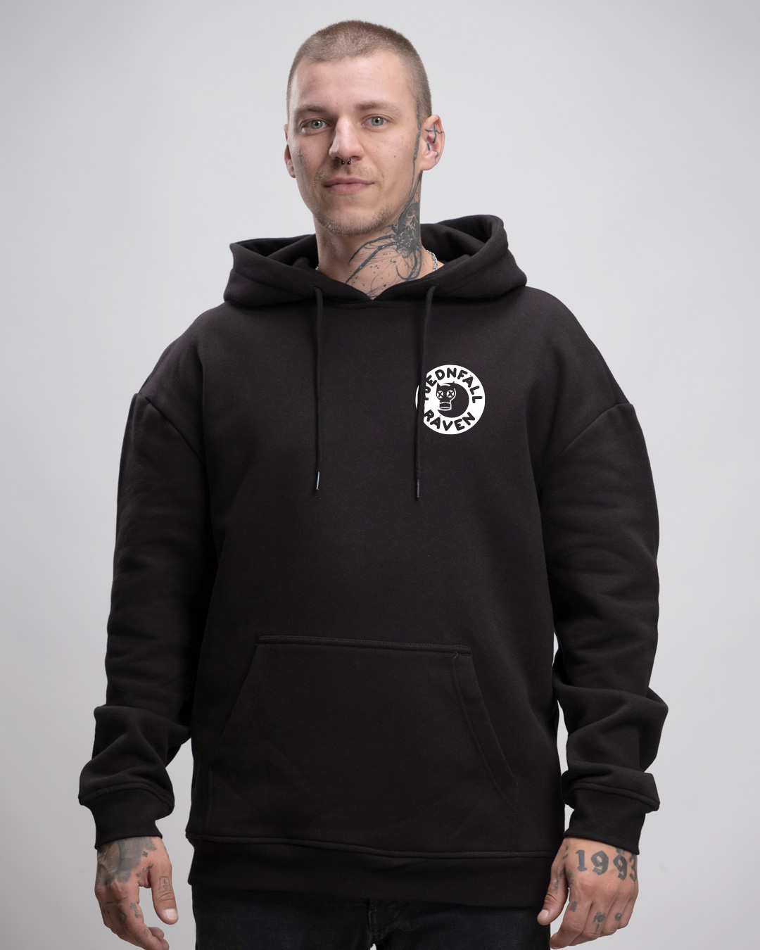 fjednfall_Oversized-Hoodie_boys Fjednfall Raven - Oversized Hoodie
