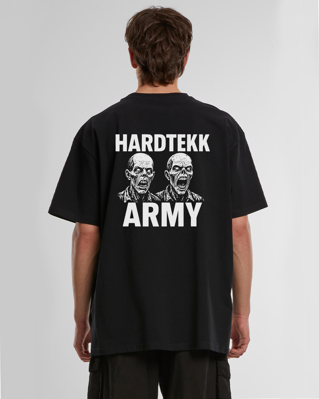 HARDTEKK ARMY - Oversize T-Shirt UNISEX