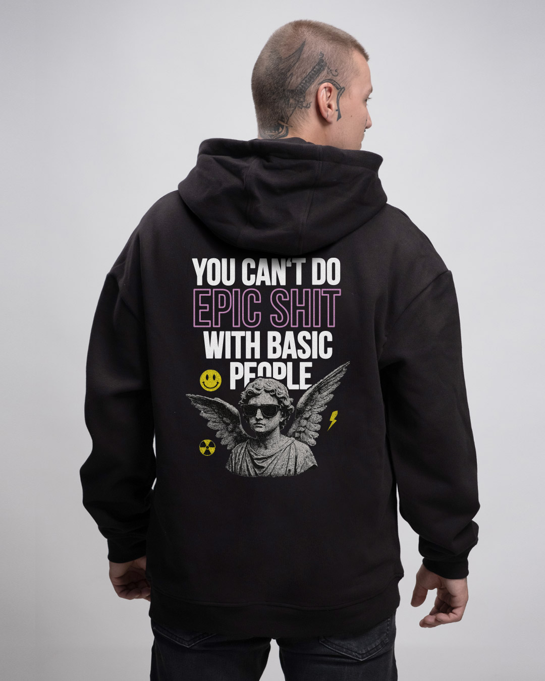 Basic People - UNISEX Oversized Hoodie Basic People - UNISEX Oversized Hoodie