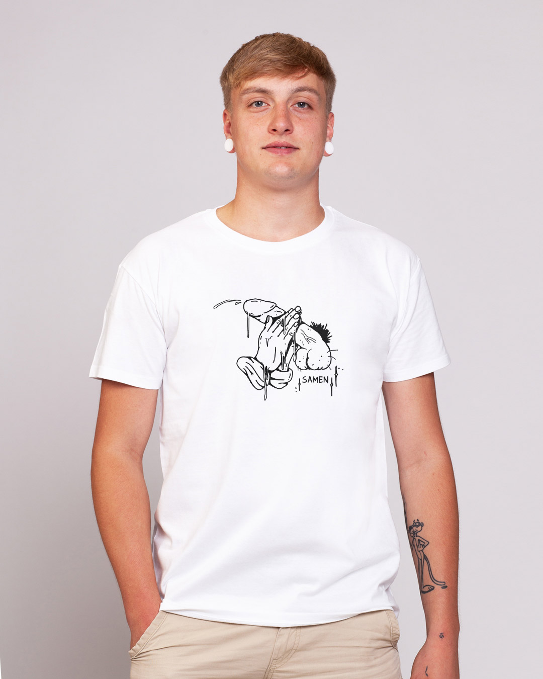 Samen - Herren Ringspun Shirt - Junkie Tattoos