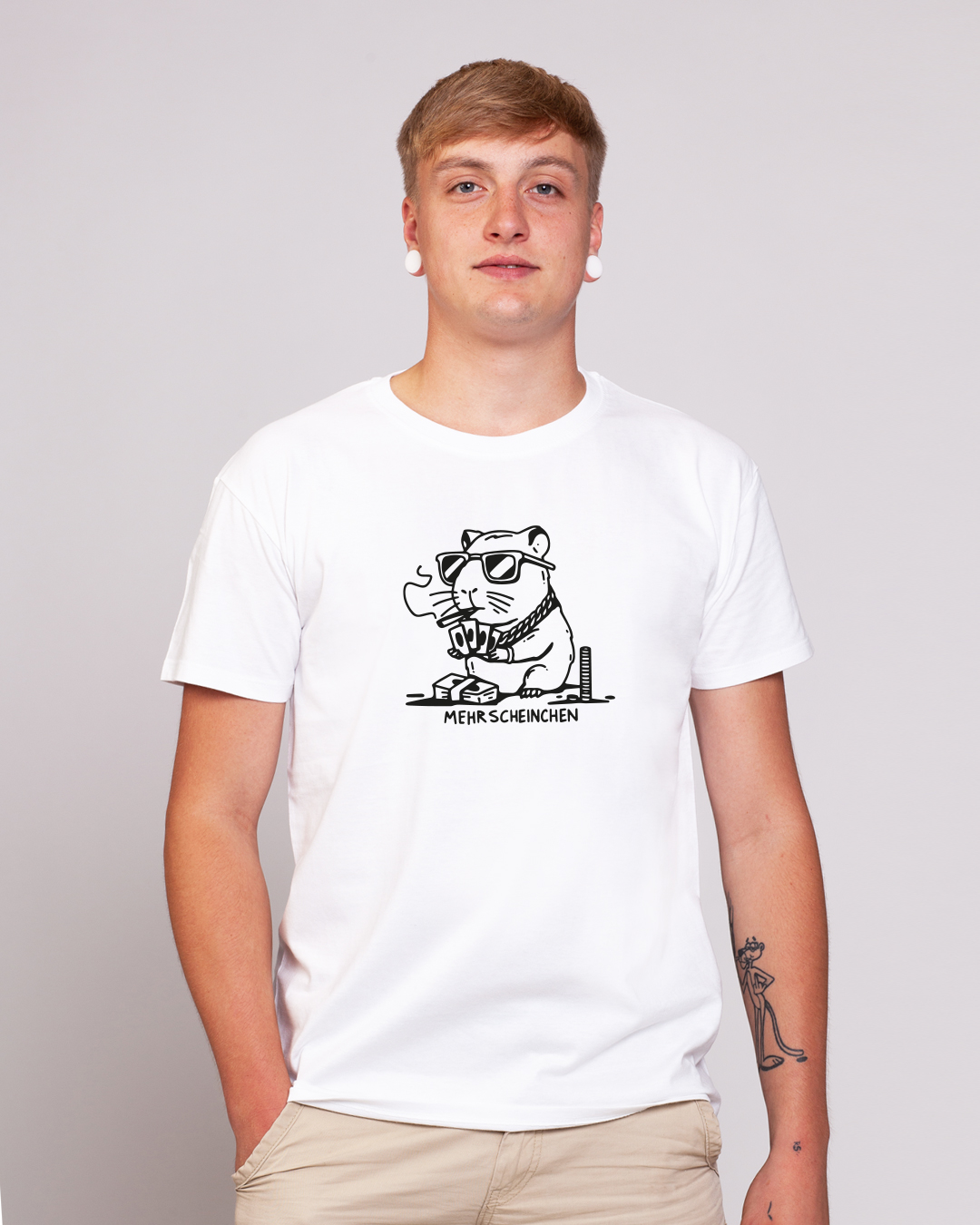 Mehrscheinchen - Herren Ringspun Shirt - Junkie Tattoos