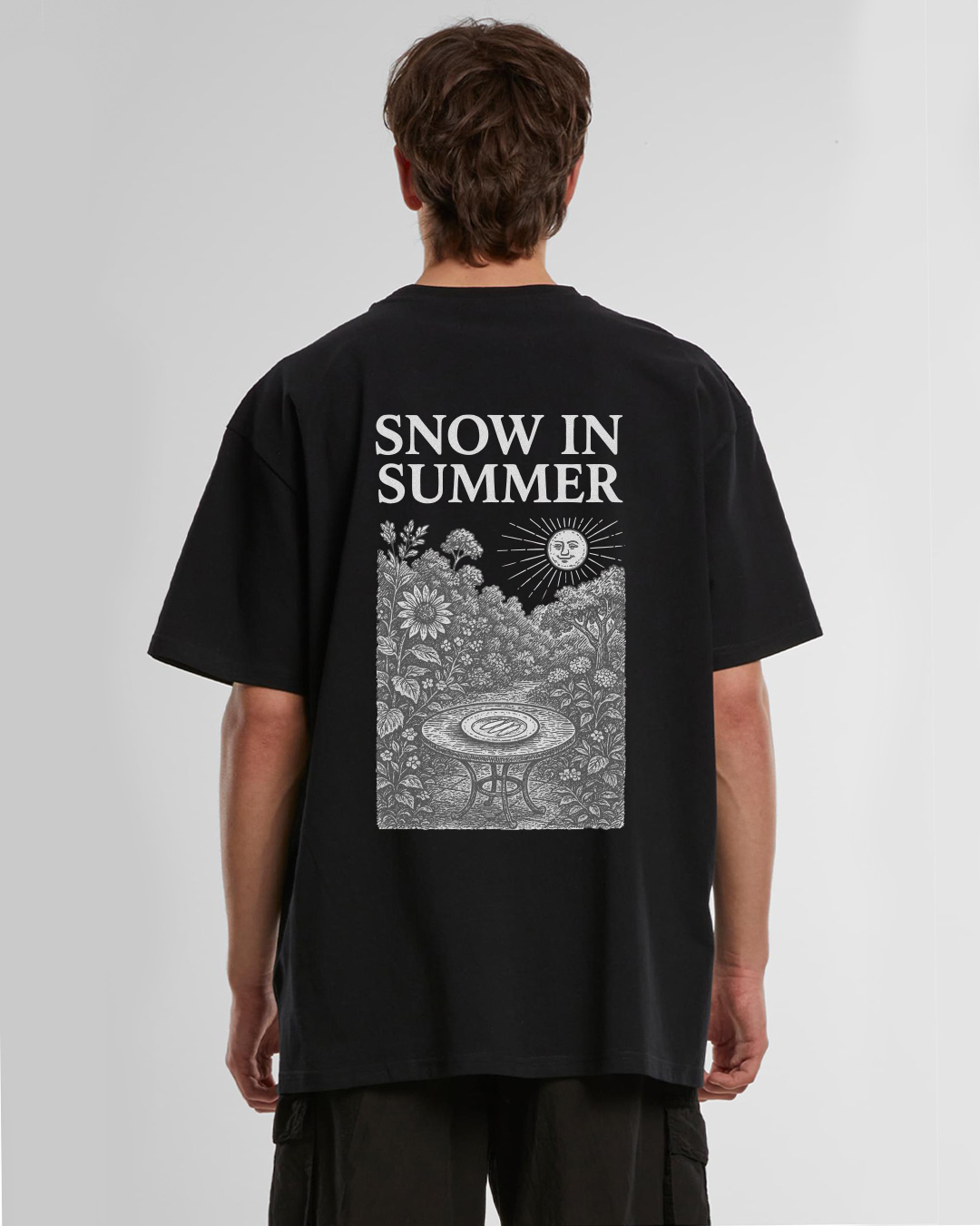 SNOW IN SUMMER - Oversize T-Shirt UNISEX SNOW IN SUMMER - Oversize T-Shirt UNISEX