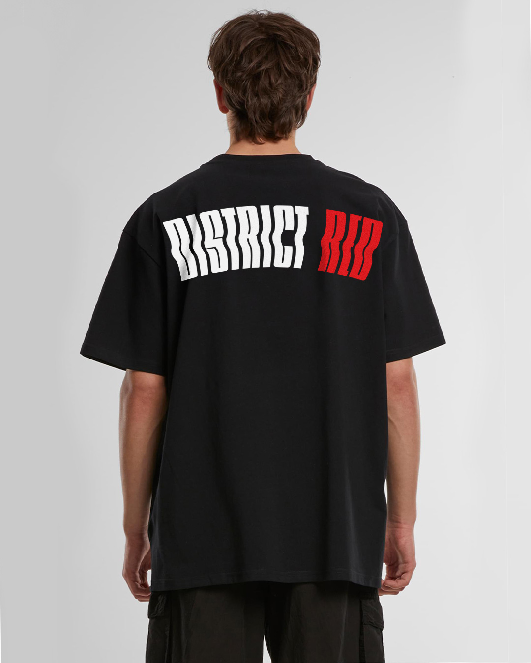 DISTRICT RED - Oversize T-Shirt UNISEX DISTRICT RED - Oversize T-Shirt UNISEX