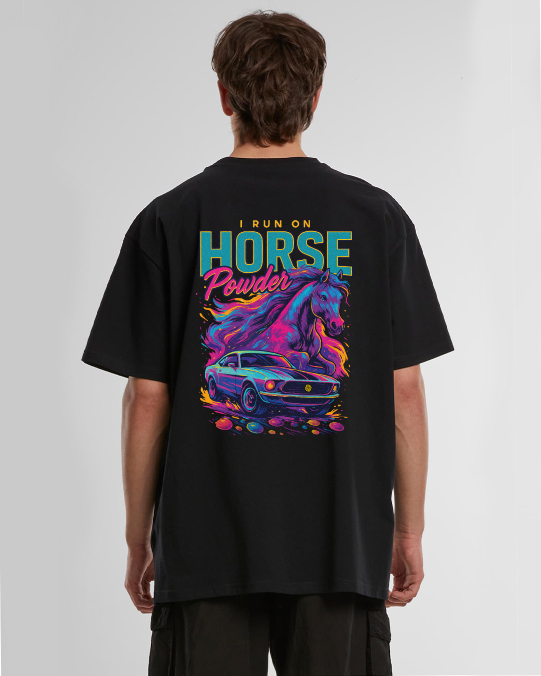 Horse Powder - Oversize T-Shirt UNISEX Horse Powder - Oversize T-Shirt UNISEX