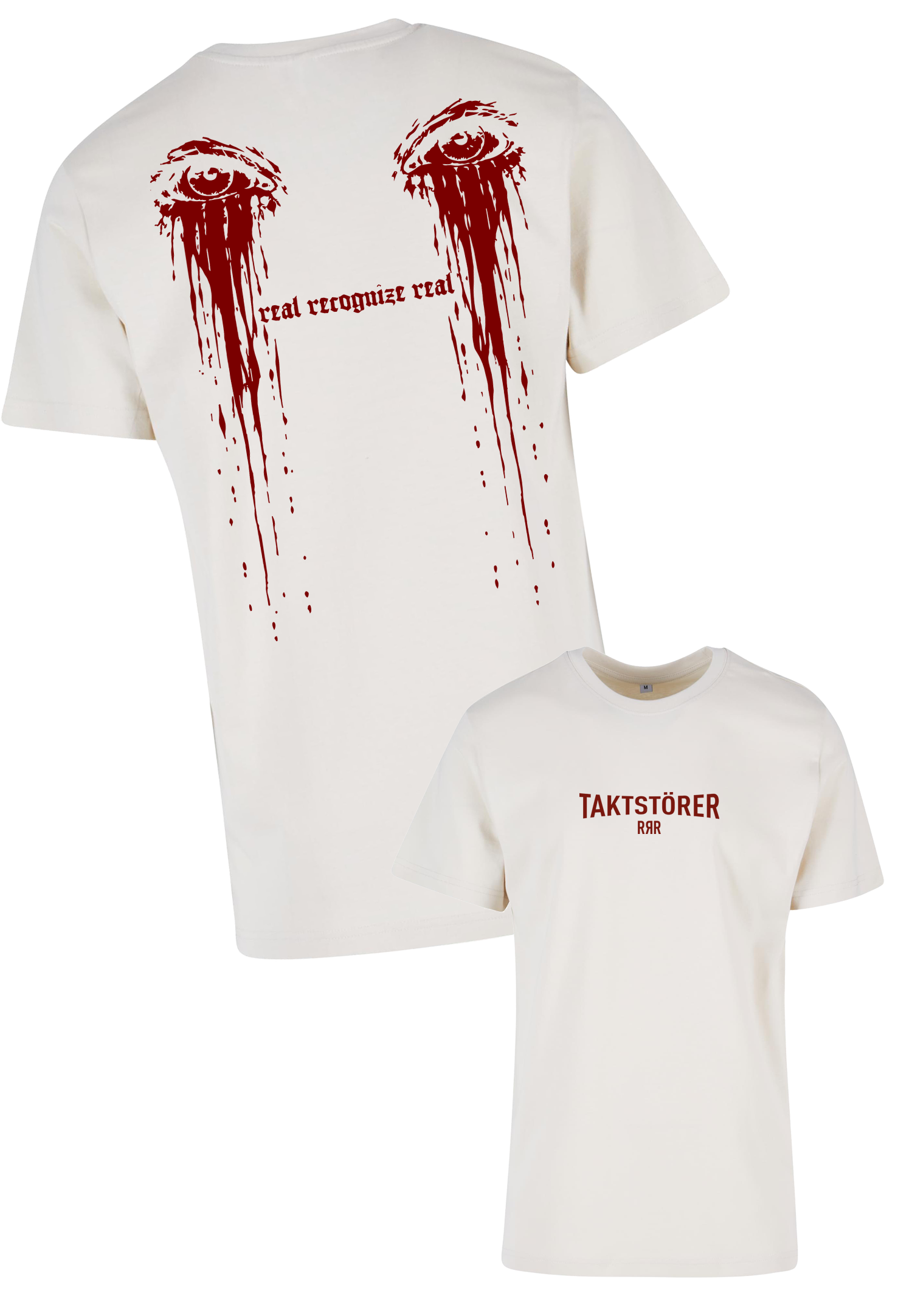 TAKTSTÖRER - RЯR Shirt [off-white]