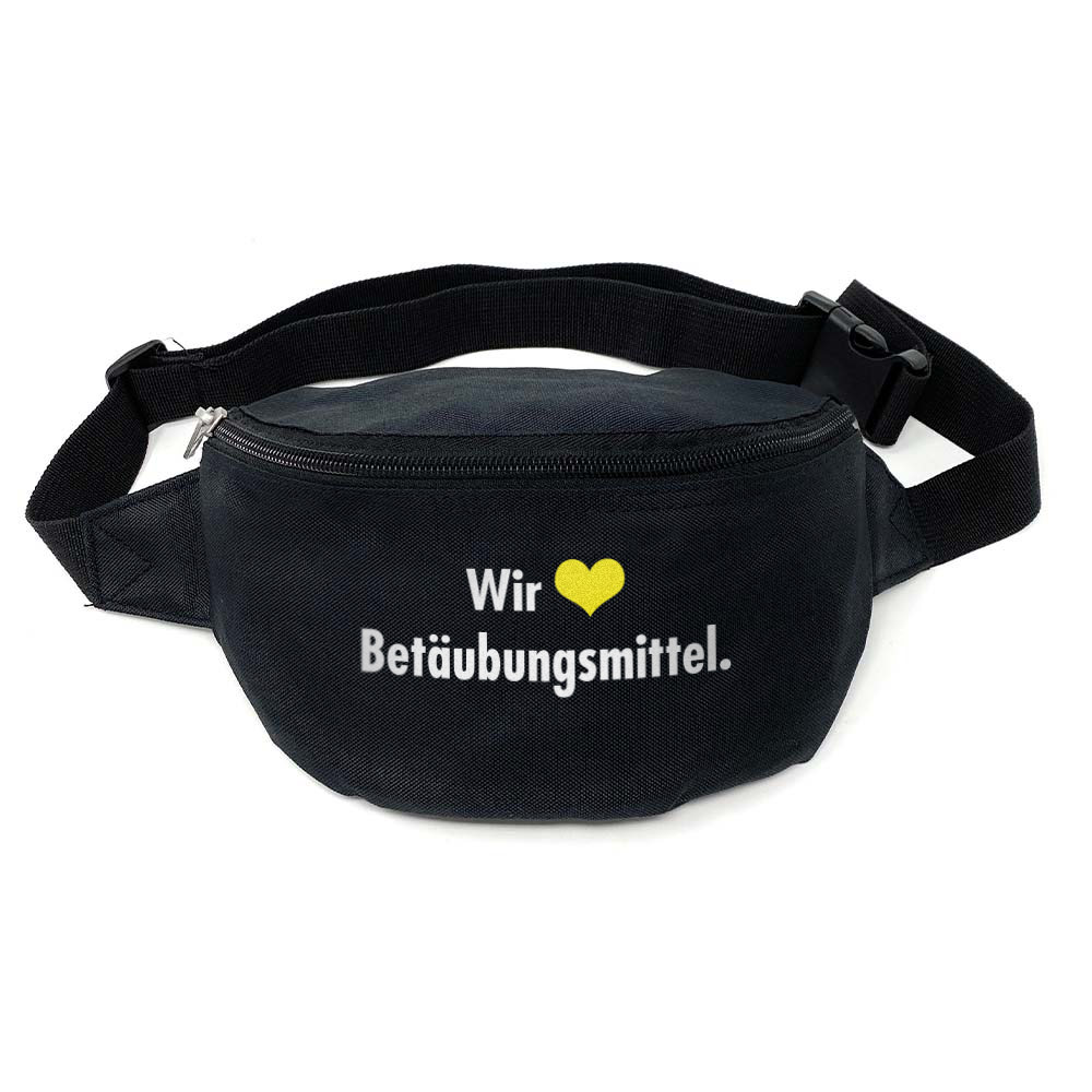 Wir lieben Betäubungsmittel - Bauchtasche
