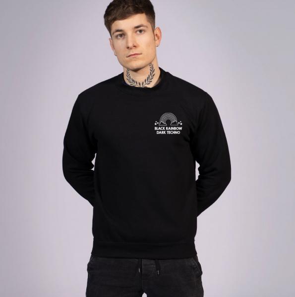 Black Rainbow Unisex Sweatshirt