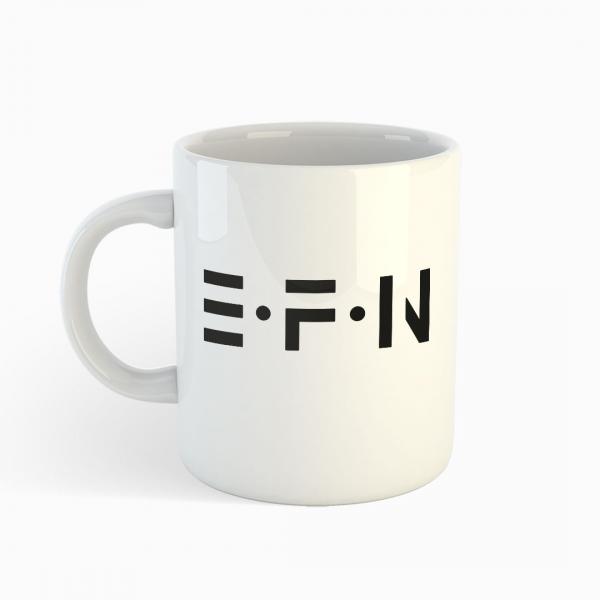 EFN - Weiße Tasse