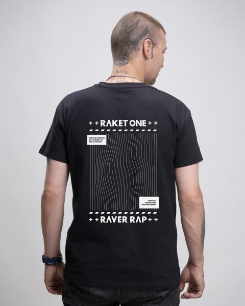 Raket One Raver Rap - Herren Basic T-Shirt