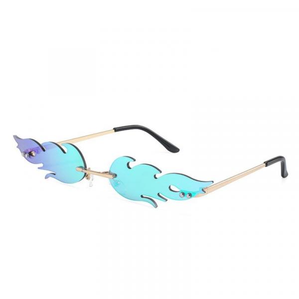 Fire Rave Brille 150 BPM - Blau