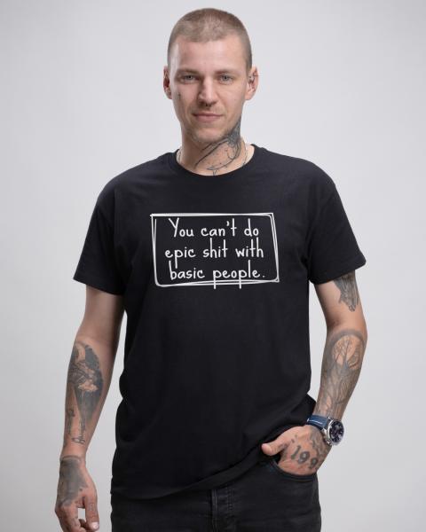 Epic Shit Herren Basic T-Shirt