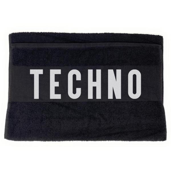 Techno - Handtuch aus Baumwolle, 100cm x 50cm