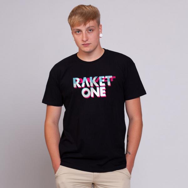 Raket One Glitch - Herren Basic T-Shirt