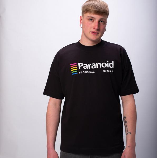 Paranoid Unisex Premium Oversize T-Shirt - Karl Linienfeld