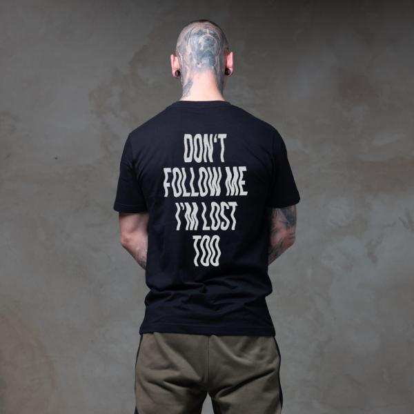 Lost too - Premium Herren T-Shirt aus Bio-Baumwolle