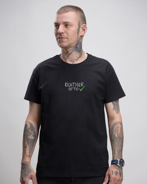 Richtiger Otto - Herren Ringspun Shirt - Junkie Tattoos