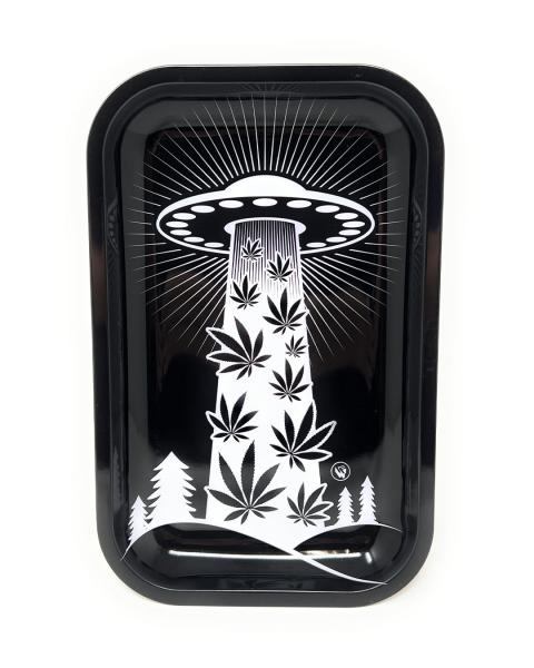420 Alien - Rolling Tray Small von FIRE-FLOW™