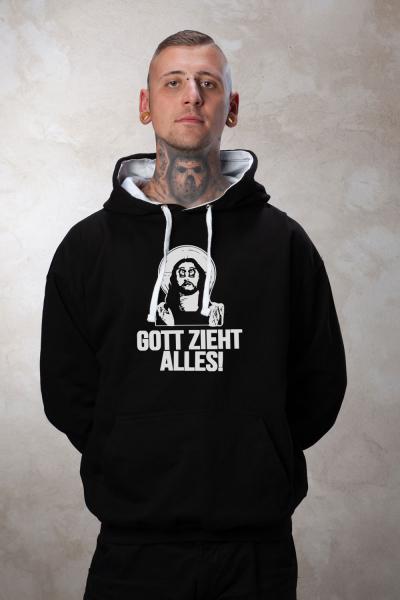 Gott zieht alles Unisex Hoodie