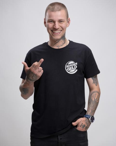 Burgergeld - Herren Ringspun Shirt - Junkie Tattoos