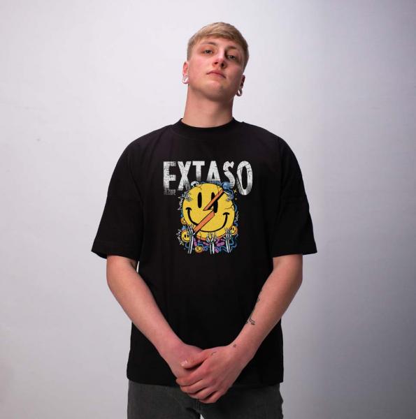 Extaso Smiley - Oversized T-Shirt