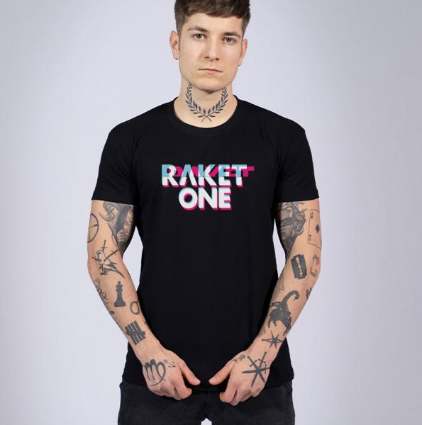 Raket One Glitch - Herren T-Shirt